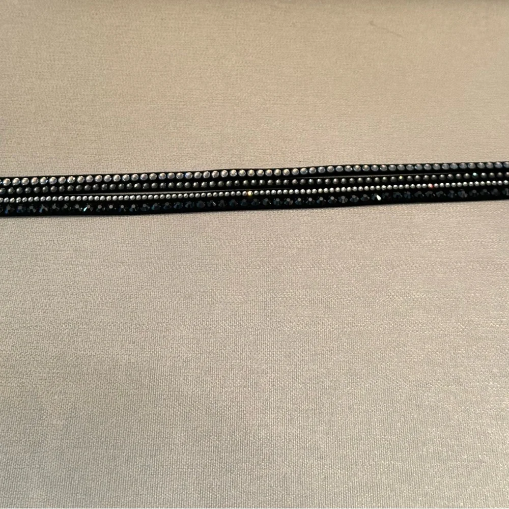 Swarovski Crystal Studded Wrap Bracelet - Picture 3 of 5